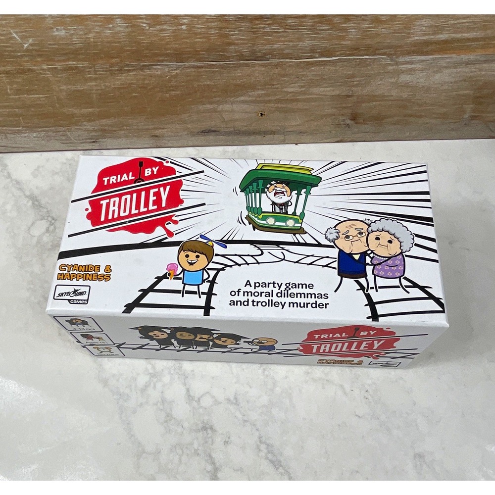 Skybound Games Trial by Trolley Cyanide & Happiness Moral Dilemmas 3-13 2024